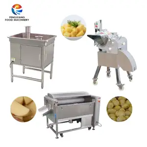 Schnellschälmaschine für Ingwer-Cassava-Kartoffel Melon Granatapfel mit Bürste Obst- und Gemüseschneide-Schneidemaschine