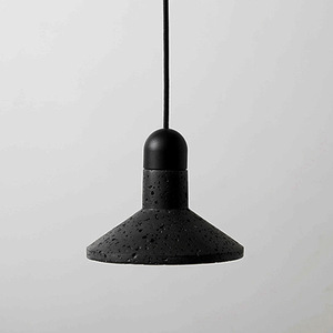 Lámpara Colgante de Terrazo Volcánico con Diseño de Agujero Negro Estilo Nórdico para Restaurante, Bar, Mostrador, Escaparate, Lámpara Pequeña para Mesita de Noche - Product Image 3