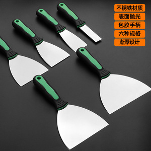 Espátula Tuosen de 1, 3 y 6 pulgadas con hoja de acero y mango de plástico para limpieza de paredes, herramientas de bricolaje - Product Image 4