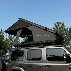 Carpa de Techo Elevada Triangular WILD CLOUD, Carpa de Techo Rígida de Aluminio, Impermeable, para Acampar y Viajar - Product Image 1