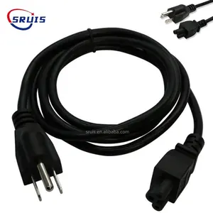 UPS IEC C14 C13 kabel ekstensi daya 5 kaki, kabel daya tugas berat C13 hingga C14 untuk lampu panggung PDU DJ