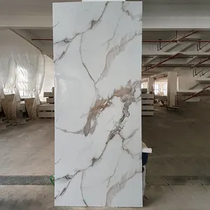 SONSILL 1220*2440 3mm PVC UV Board PVC Marble Sheet Wall Panel Hot Stamping for Wall Decoration