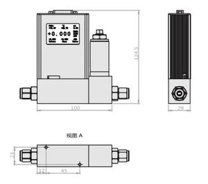 Độ ổn định cao kỹ thuật số Lưu lượng mét lưu lượng thấp điều khiển cho phòng thí nghiệm đo lường mức độ chính xác - Product Image 5