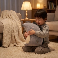Coussin en peluche en forme d'animal de dessin animé en gros, coussin en peluche personnalisé adorable en forme d'animal, coussin en peluche rembourré personnalisé en forme d'animal