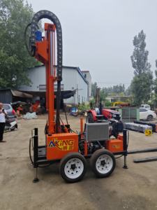 중국 공장 230M 효율적이고 저렴한 물 우물 드릴링 머신 - Product Image 5