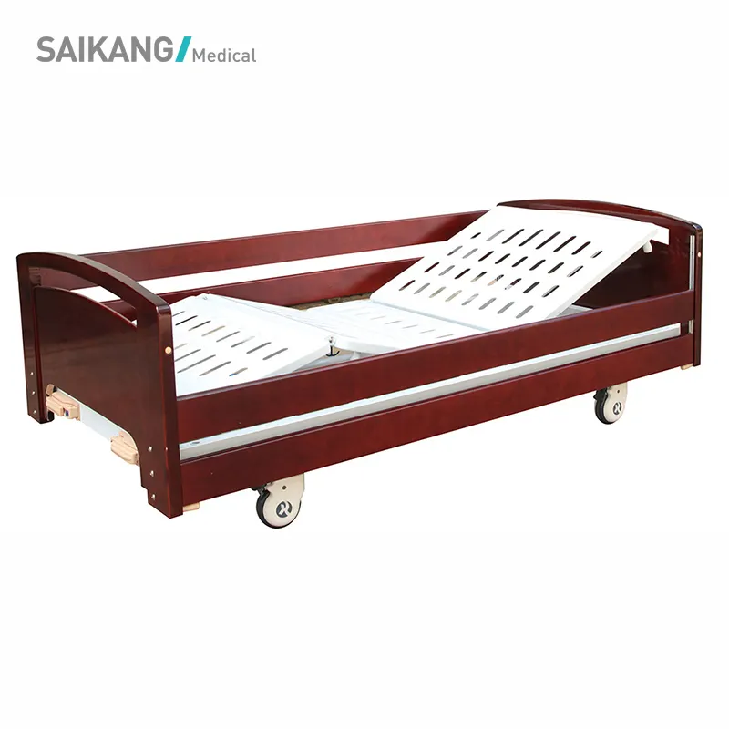 SK010-4 장로를 위한 안락한 조정가능한 가정 참을성 있는 배려 간호 침대