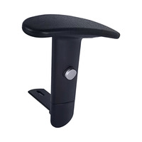 Pièces détachées modernes et durables pour chaise de bureau à accoudoirs 3D réglables en hauteur, pour bureau à domicile (Nylon/Métal/Polyuréthane)