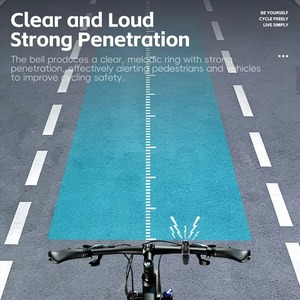 Mini <span class=keywords><strong>sonnette</strong></span> de vélo dissimulée en alliage d'aluminium, son clair et fort, accessoires de cyclisme universels, klaxon pratique pour vélo - Product Image 4