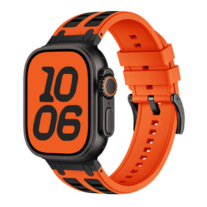 Bracelet de montre en silicone souple Upro Premium pour Apple Watch S11 S10 46 mm, bracelet de remplacement étanche pour iWatch Ultra 3 49 mm 45 mm 44 mm - Product Image 3
