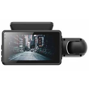 Cámara DVR para Coche de 3 Canales al por Mayor, Pantalla TN de 3 Pulgadas, 1080P con WiFi, Caja Negra para Coche - Product Image 1