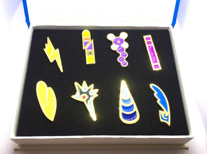 Promosyon Barmen Çocuk Oyuncakları Pokemon Spor Salonu Rozetleri Seti Zil Paraları Toptan Alüminyum Alaşım Metal Çevre Dostu Hediyelik Eşya Tv Film - Product Image 6