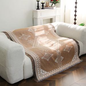 Servicio <span class=keywords><strong>de</strong></span> Diseño Personalizado Multidimensional, Manta Bohemia Geométrica Vintage al por Mayor, Ecológica, <span class=keywords><strong>de</strong></span> Poliéster/Algodón - Product Image 3