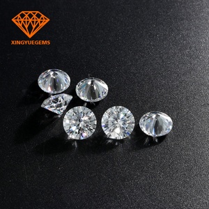 เพชรโมอิสซาไนต์คุณภาพสูง XINGYUE ความใสระดับ VVS น้ำหนัก 2 กะรัต ขนาด 8 มม. ทรงกลม สำหรับเครื่องประดับแฟชั่น - Product Image 5
