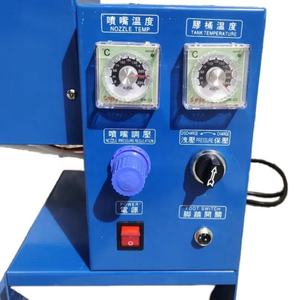 Machine à colle thermofusible semi-automatique compacte pour chaussures, phares de voiture, jouets, contrôle précis de la température, haute efficacité, utilisation facile - Product Image 6