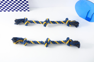 Jouet interactif en corde de coton à trois nœuds <span class=keywords><strong>pour</strong></span> <span class=keywords><strong>chien</strong></span> Style classique écologique <span class=keywords><strong>pour</strong></span> le mouvement et le jeu - Product Image 5