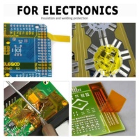 Ruban adhésif en polyimide Kapton résistant aux hautes températures pour transfert thermique, sublimation, PCB, BGA, film électrique Pi, adhésif silicone