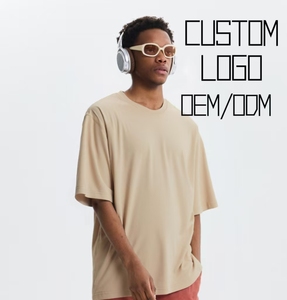เสื้อยืดขายส่ง 100% ผ้าฝ้าย บริการ OEM/ODM สกรีนลาย พิมพ์นูน พิมพ์หนา เสื้อยืดคุณภาพสูง - Product Image 1