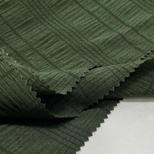 Tissu en maille à ressorts haute densité, durable, froissé, léger, en polyester/spandex, respirant, pour rideaux, vente en gros - Product Image 2