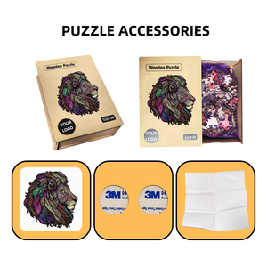 Quebra-Cabeça de Madeira Personalizado com Tema de Raposa e Compartimento Oculto para Joias e Embalagem de Presente Misteriosa - Product Image 2