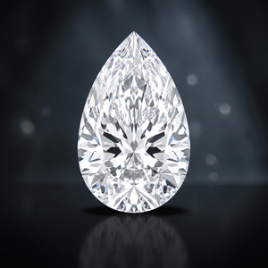 Diamant en forme de poire cultivé en laboratoire de 2,5 carats, qualité F VVS2, certifié IGI, coupe excellente pour la fabrication de bijoux - Product Image 3