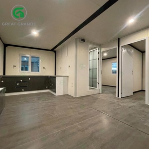 20ft mở rộng container nhà di động Modular nhà tiền chế nhỏ bãi biển cabin gấp ngôi nhà nhỏ để bán 2 phòng ngủ đơn vị - Product Image 3
