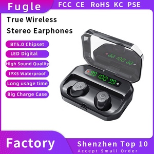 หูฟังบลู<span class=keywords><strong>ท</strong></span>ูธ TWS แบบสปอร์ต <span class=keywords><strong>ราคา</strong></span>ประหยัด หูฟังไร้สายสเตอริโอ กันน้ำ พร้อมเคสชาร์จแบบพาวเวอร์แบงค์ - Product Image 2