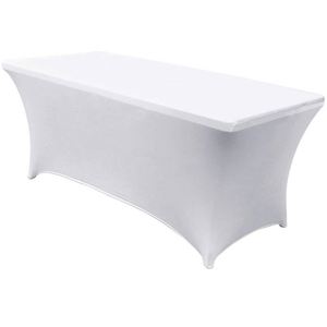 Vente chaude salon imprimé logo Polyester imperméable ajusté extensible personnalisé Spandex couverture de Table nappes - Product Image 1