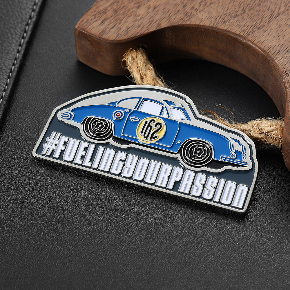 car enamel fridge magnet