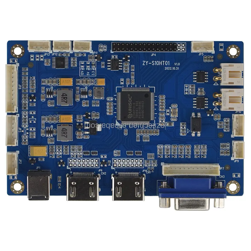 ZY-S10HT01บอร์ดโฆษณาของ jozitech V1.0คอนโทรลเลอร์ LCD ขั้นสูงสำหรับจอภาพและจอแสดงผล LCD แบบ full-HD ขนาด1920x1080