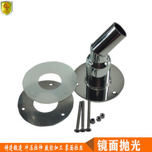 Ventilación de Escape Curva de Acero Inoxidable con Junta para Calentadores de Combustible, Accesorios de Hardware Marino para Yates - Product Image 4