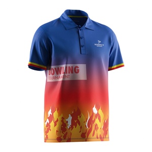 Camiseta de Verano de Manga Corta de Secado Rápido con Logotipo Personalizado, Camiseta Polo de Alta Calidad Personalizada para Hombre - Product Image 3