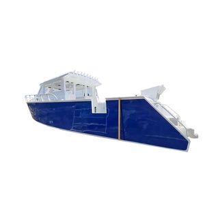 11m/ 37ft Aluminum yatch luxury wave boat cabin cruiser for selling