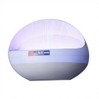 Lampe anti-moustiques et anti-mouches LED adhésive transfrontalière IP33 sans batterie, répulsif mural commercial pour restaurants