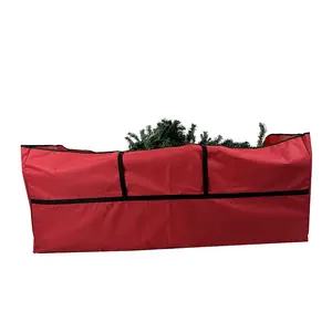 2024 Oxford Cloth Foldable Xmas Decoration Dustproof Cover Christmas Tree Storage Bag