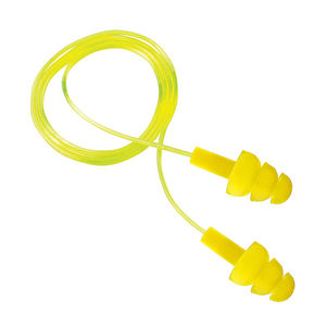 سدادات أذن سيليكونية لتقليل الضوضاء بنسبة 29 ديسيبل، حماية للأذن، خيار بسلك، ألوان مخصصة، تغليف في أكياس بلاستيكية أو علب ملونة - Product Image 4