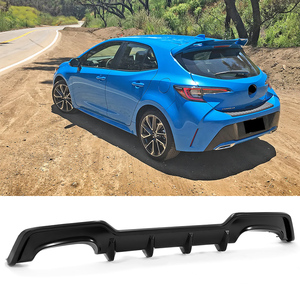 Kit carrosserie pour Toyota <span class=keywords><strong>Corolla</strong></span> <span class=keywords><strong>Hatchback</strong></span> E210 2019-2022 Lèvre arrière <span class=keywords><strong>2021</strong></span> <span class=keywords><strong>Corolla</strong></span> Pare-chocs arrière Splitter Matière plastique - Product Image 5