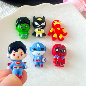 Dessin animé dynamique <span class=keywords><strong>Marvel</strong></span> petit héros résine poupée pendentif écologique porte-clés sac suspendus ornements pour filles péricarde sac - Product Image 4