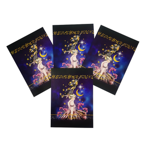 レトロなブランクかわいいプリントロゴ穴あきラブポストカードギフトボックス袖 - Product Image 5