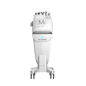Appareil professionnel de beauté pour salon de spa, 6-en-1, hydro-microdermabrasion, oxygène H2O2, équipement facial pour les yeux et la tête - Product Image 1