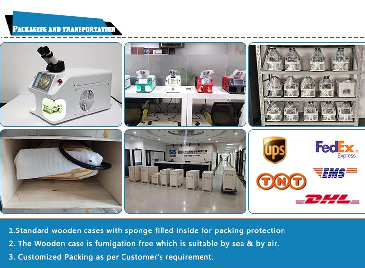 Hot sale 60W 80W YAG spot laser welding machine jewelry portable mini laser welder machine