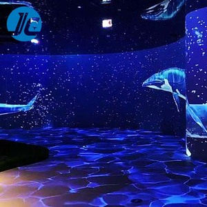 홀로그램 3D 몰입 형 KTV 룸 인터랙티브 프로젝션 스크린 프로젝터 인터랙티브 동굴 광고 시스템 - Product Image 3