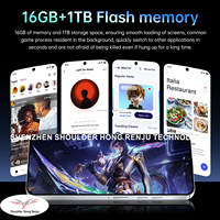 POVA7 Pro 16G+1TB Android 15 Smartphone 7,3 pouces Processeur rapide Longue autonomie des batteries Bandes 5G LTE mondiales Durable et fiable