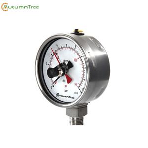 빨간색 포인터가 있는 모든 스테인리스 스틸 316L 압력계 오일 충전 압력 게이지, MOD 118A-M - Product Image 6