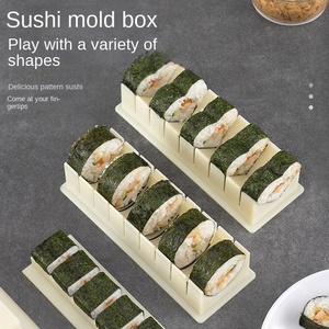 Newell แม่พิมพ์ทำ<span class=keywords><strong>ซูชิ</strong></span>แบบทำมือแม่พิมพ์ทำเค้ก<span class=keywords><strong>ข้าว</strong></span><span class=keywords><strong>ปั้น</strong></span>แบบญี่ปุ่นแม่พิมพ์สาหร่ายอเนกประสงค์ - Product Image 2
