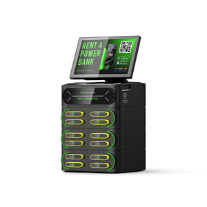 Estación de Carga Rápida de 12 Ranuras con Pantalla LED, Soporte NFC, Banco de Energía con Kiosco de Alquiler POS, Capacidad de Carga para Múltiples Dispositivos - Product Image 2