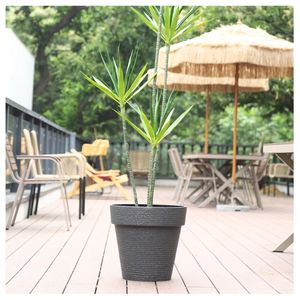 Haute Qualité Minimaliste Grand Design Moderne <span class=keywords><strong>Pot</strong></span> <span class=keywords><strong>pour</strong></span> Cour Intérieur Énormes Jardinières Extérieures Grands Pots De Fleurs <span class=keywords><strong>pour</strong></span> Plantes De <span class=keywords><strong>Jardin</strong></span> - Product Image 1