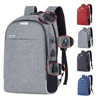 Sac à dos pour ordinateur portable 2-en-1 détachable, grande capacité (40, 25, 20, 30 litres), en toile imperméable, avec panneau solaire et port USB, idéal pour l'école et la vie quotidienne