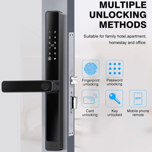 Cerradura Inteligente <span class=keywords><strong>para</strong></span> Puerta <span class=keywords><strong>de</strong></span> <span class=keywords><strong>Casa</strong></span> con Contraseña Digital, Impermeable, Precio <span class=keywords><strong>de</strong></span> Fábrica Original, Personalizable, Venta al Por Mayor - Product Image 4