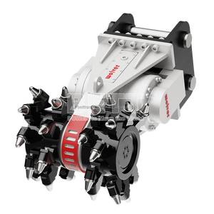 Fresadora de perfilado de superficie, amoladora de roca, fresa transversal de zanjas de carretera, cortador de tambor hidráulico Wolver BT80 - Product Image 2