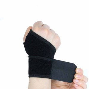 สายรัดข้อมือยกน้ำหนักแบบปรับได้ ระบายอากาศได้ดี ทำจากนีโอพรีน สำหรับทุกเพศ พร้อมโลโก้สั่งทำพิเศษ - Product Image 1